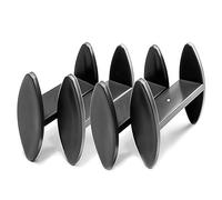 Fence Clips - 1.97 Inch 4 Pack Stainless Steel Fence Panel Fasteners | Wooden Feñce Panel Spacers For 46mm Thick Sheet | Gravel Slab Retaining Clip For Garden Fencing. Stainless Steel.