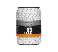 Gallagher PowerLine Braided Electric Fence Rope 500 m - White