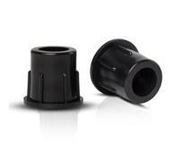 FENCE & DECK RITE Baluster Connectors for 3/4" Metal Balusters, Made with Black Polypropylene 3/4" Baluster connectors for Stairs & Decks Durable Stair Baluster Shoe (Pack of 500)