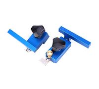 Fence Flip Limit Woodworking Tool Aluminum Alloy T Track Stop Tool for Carpentry Projects 30# and 45# Set Easy to Use Durable Resistant