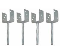 Fence H-Anchor Post Support Post Anchor Impact Socket Post Cap Fence Cap