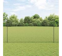 Fence Hexagon Panel Roll 1000x2.7x150cm Grey Steel PVC Powder-Coated GardenPosts