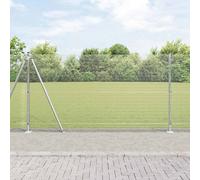 Fence Panel 10x1.2m Galvanised Steel PVC 12x12mm Mesh Weatherproof Garden Fence
