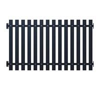Fence Panel Anthracite 178 x 100 cm, Powder Coated Steel Garden Fence, Robust Mesh for Outdoor Security and Privacy
