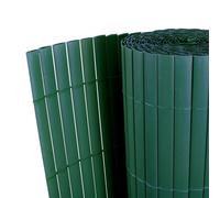 Fence Panel Balcony Screen Garden Privacy PVC 90x300 cm Green vidaXL