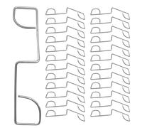 Fence Panel Clips, 25pieces Fence Clips For Panels, Stainless Steel Fencepanel Wedges, Fencepanel Grips Clipsfor Stop Rattling, Garden Post Tightening Tool For Farm Highway Sport Lawn Patio Use