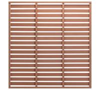 Fence Panel Garden Border Barrier Outdoor Edging Fencing Enclosure WPC vidaXL