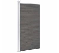 Fence Panel Garden Border Barrier Outdoor Edging Fencing Enclosure WPC vidaXL