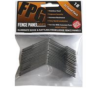 Fence Panel Grips - Anti-Rattle Fence Clips - Prevent Loose Panels & Noise