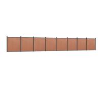 Fence Panel Patio Outdoor Privacy Fence Board Garden Picket Fence WPC vidaXL