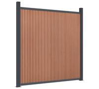 Fence Panel Patio Outdoor Privacy Fence Board Garden Picket Fence WPC vidaXL