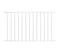 Fence Panel Powder-coated Steel Patio Barrier Multi Sizes Multi Colours vidaXL