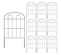 Fence Panels, Garden Housing Barrier, Anti , Metal Barrier Without Excavation Animals, Metal Resistant Animal Barrier for Outdoors, Balconies and Landscapes