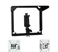 Fence Phone Mount with Sunshade, Universal Holder for Most Smartphones & Action Cameras, for Recording Baseball, Football, Softball, Hockey & Tennis Games