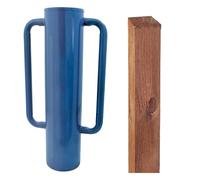 Fence Post Driver Ram 749248 Tubular Steel Hammer Wooden Fence Post Ground
