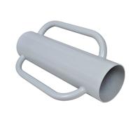 Fence Post Driver With Handles Steel Berkfield Home Grey One Size
