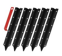 Fence Post Fixer, Enhanced Stability Support, 42x6cm, Fence Post Repair Posts, Tilted Wood Support Stakes, Easy To Use, For Garden Backyard Driveway Patio Lawn Farm Park