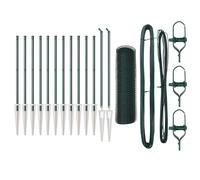 Fence Post Garden Terrace Barrier Outdoor Posts Steel Security Fencing vidaXL