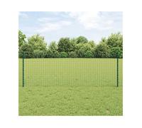Fence Post Green 120cm Steel Painted Cylindrical Outdoor Pack of 44 Durable 44pk