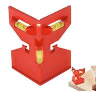 Fence Post Levels - 3-Bubble Vial Carpenter Leveling Tool, Multi-Angle Magnetic Pipe Detector, High-Precision Accessory Case Woodworking Guide | for Fence Building Post Installation Construction