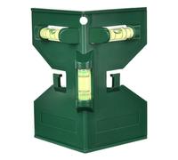 Fence Post Levels, Post Leveler,Carpenter Leveling Tool | Fence Building Tool with Pipe Angle Detector, 3 Magnetic Levels of