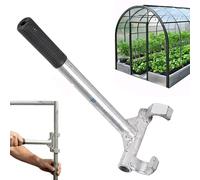 Fence Post Puller - Manual Pole Extractor for Outdoor Use | Garden Farm Tool with Greenhouse, Pasture Boundary Backyard Railing Steel Construction Lever Handle, Simple Setup for Efficient Post Removal