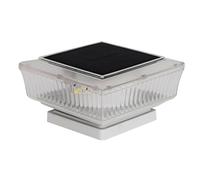Fence Post Solar Lights - Waterproof Solar Garden Lights - Energy-Efficient Lamp for Patio Balcony Driveway Pool Gate Deck Path Fence Post Porch Staircase Garden