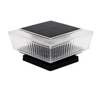Fence Post Solar Lights | Waterproof Solar Patio Lights - Energy-Efficient Lamp for Patio Balcony Driveway Pool Gate Deck Path Fence Post Porch Staircase Garden