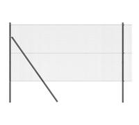 Fence Post Steel Outdoor Barrier Garden Modern Terrace Strong Support vidaXL