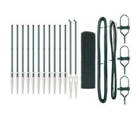 Fence Post Steel Outdoor Barrier Garden Modern Terrace Strong Support vidaXL