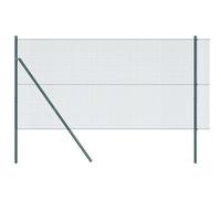 Fence Post Steel Outdoor Barrier Garden Modern Terrace Strong Support vidaXL