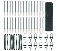 Fence Post Steel Outdoor Barrier Garden Modern Terrace Strong Support vidaXL