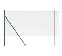 Fence Post Steel Outdoor Barrier Garden Modern Terrace Strong Support vidaXL