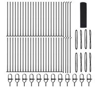 Fence Post Steel Outdoor Barrier Garden Modern Terrace Strong Support vidaXL