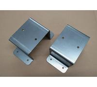 Fence Post to Flat Wall Fixing 3"x3" 75 95 100 mm Wall Band Wooden Panel Timber (Steel, Inside 95MMX95MM)
