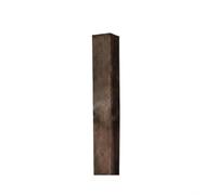Fence Posts Timber 4x4 100x100mm Brown Pressure Treated, 6 x 2.4m | Softwood, Square Fencing, Tanalised, Gate Wood