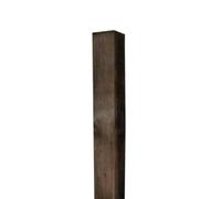 Fence Posts Timber Post 3x3 75x75mm Brown Pressure Treated Softwood Square Fencing Tanalised Gate Wood 2 x 1.2m