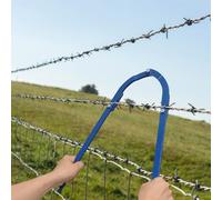 Fence Repair Tool, Barbed Wire Fence Stretcher Repair Tool, Fence Wire Tightener Tool, Fence Restoration Tool (Blue)