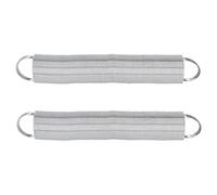 Fence Spring Gate, 2pcs Electric Fence Spring Gates Stainless Steel 16 Feet Tension Livestock Fence Spring for Pasture