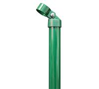Fence Strut Sendzimir-Galvanised Bracket Diameter 34 mm Green Plastic Coating 34/1500 mm