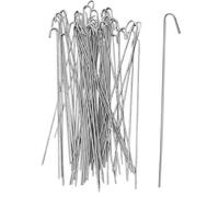 Fence Ties, 100 Pieces Aluminium Wire Hook Straps, Backyard Fence Installations, Multipurpose Fasteners for Residential, Commercial, Garden, Lawn, Playground, Outdoor Yard, 10.5 inches
