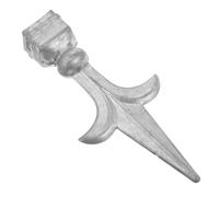 Fence Topper Spearhead Finial Metal Fence Post Caps for Gardens