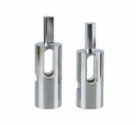 Fence Twist Ties Tool for 9 and 11 Gauge Wire, Heavy Duty Wire Twister with 9mm Chuck Drill Compatibility, EZ Twist Metal Tool for Chain Link Fence Fastening and Repair - 1 Pack