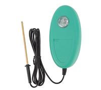Fence Voltage Tester Electric Fence Tester Portable Voltage Meter with Warning Light for Farm Garden Livestock Fences Plastic 10.5x5.5cm