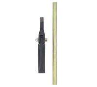 Fence Wire Stretcher Heavy Duty | 25.5 Inch Handle for Barbed Wire/High Tension Wire/Electric Fence | Carbon Steel Fence Fixer Tool for Home, Farm, Garden