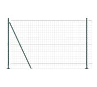 Fence with Post Outdoor Garden Boundary Terrace Barrier Panel Set vidaXL