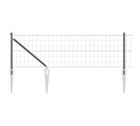Fence with Post Outdoor Garden Boundary Terrace Barrier Panel Set vidaXL