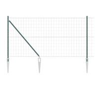 Fence with Post Outdoor Garden Boundary Terrace Barrier Panel Set vidaXL