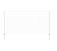 Fence with Post Segment Outdoor Barrier Garden Terrace Divider Boundary vidaXL