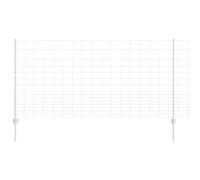 Fence with Post Segment Outdoor Barrier Garden Terrace Divider Boundary vidaXL